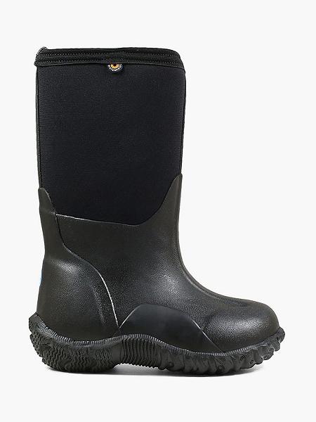 BOGS Boots Deutschland - Classic Black Winterstiefel Kinder Schwarz DE29534